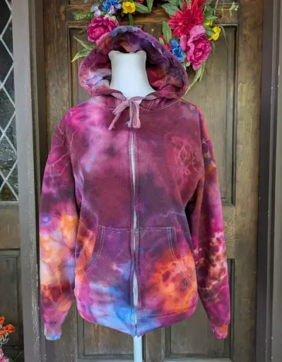 Marmalade Skies Cotton Zip-Up Hoodie 