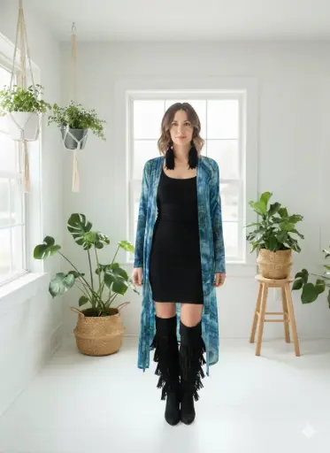 Chrysocolla Cascade Duster Jacket 